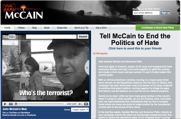 The Real John McCain - Homepage